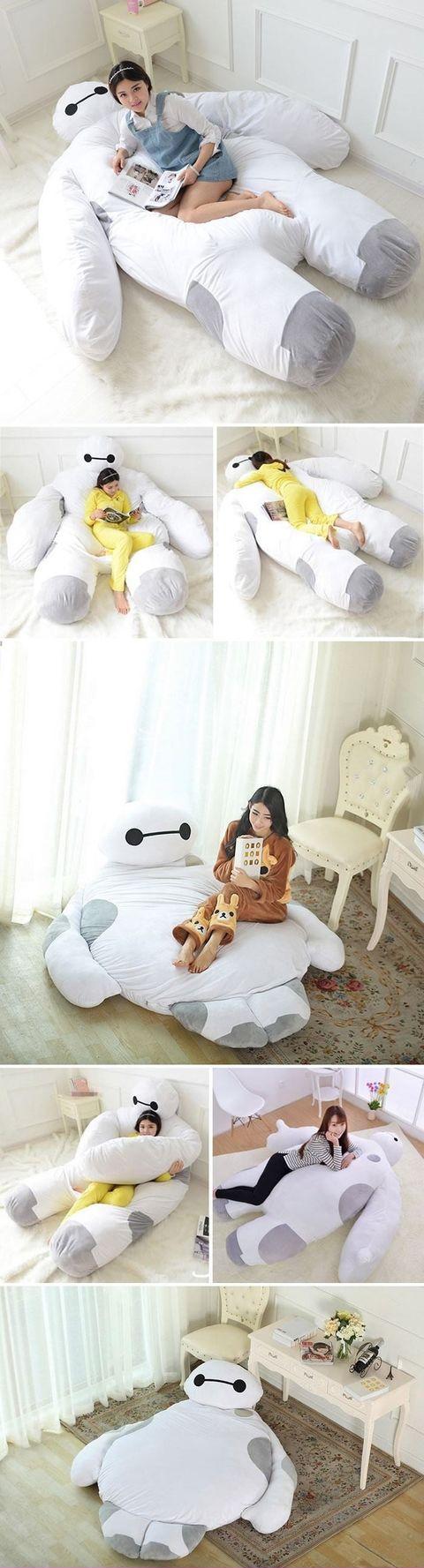 This+life+size+baymax+sofa+bed+is+what+I+need+to+hug+while+I+sleep%21