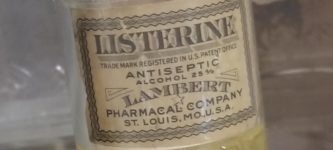 A+bottle+of+Listerine+from+%7E1919.