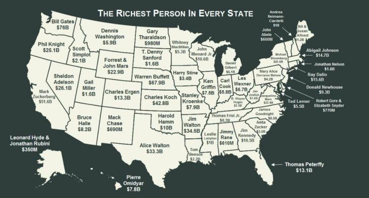 The+richest+person+in+every+state.