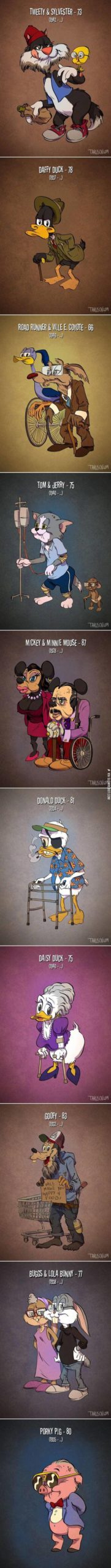 If+Cartoon+Characters+Looked+Their+Actual+Age