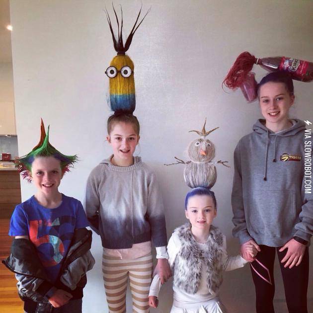 A+friend+posted+this+on+facebook.+Crazy+hair+day+at+the+school+she+works+at.