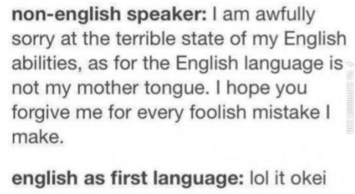 English.