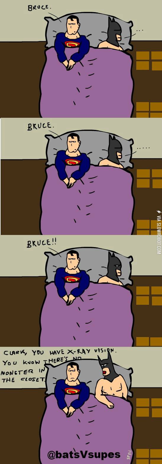 Bruce+and+Clark+sleepover.