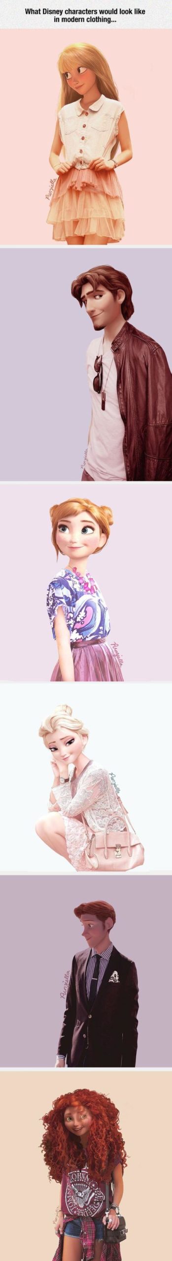 Disney+Characters+In+Modern+Clothing