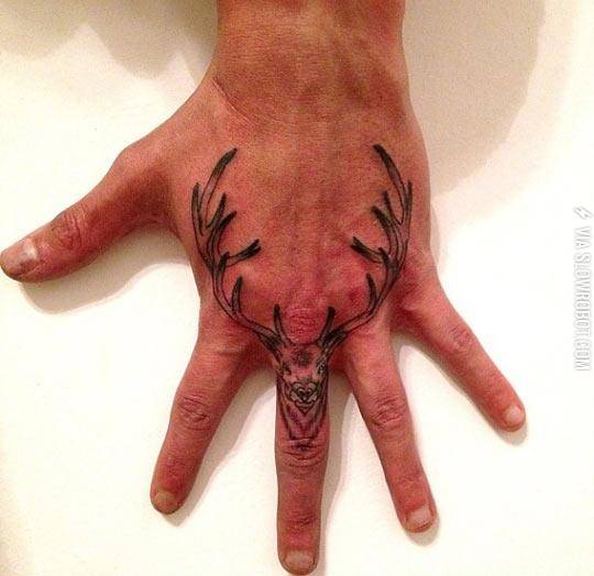 Awesome+Deer+Tattoo