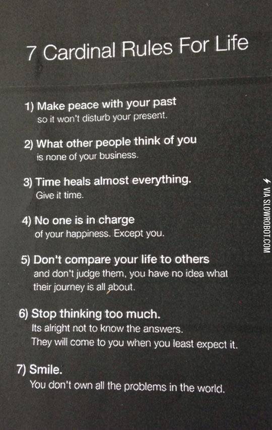 7+Important+Rules+Of+Life