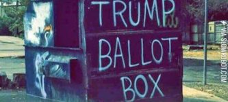 Trump+Ballot+Box