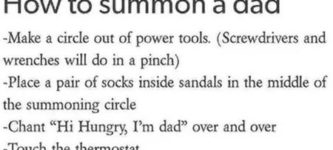 How+To+Summon+A+Dad