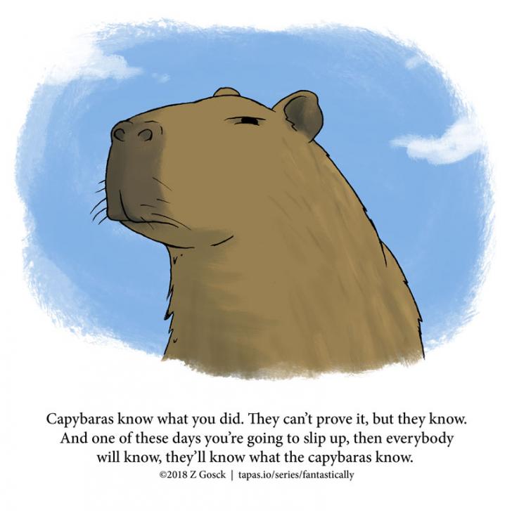 A+Fantastically+False+Fact+About+Capybaras