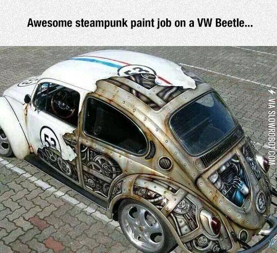 Steampunk+Paint+Job