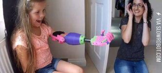 3D+printed+Prosthetic+Arm+designed+and+hand-delivered+by+Stephen+Davies%2C+to+an+8+Year+old