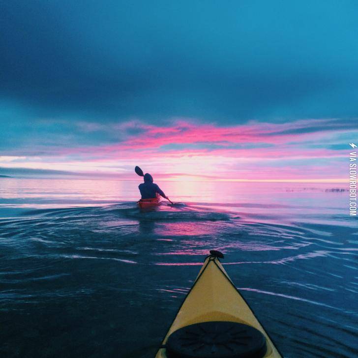 Kayaking+Over+Lake+Huron