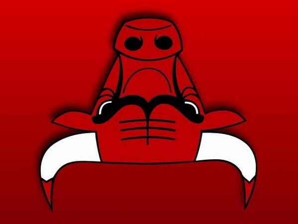 The+Chicago+Bulls+logo+upside+down+looks+like+a+robot+reading+the+bible
