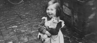 Happy+French+Girl+And+Her+Cat%2C+1959