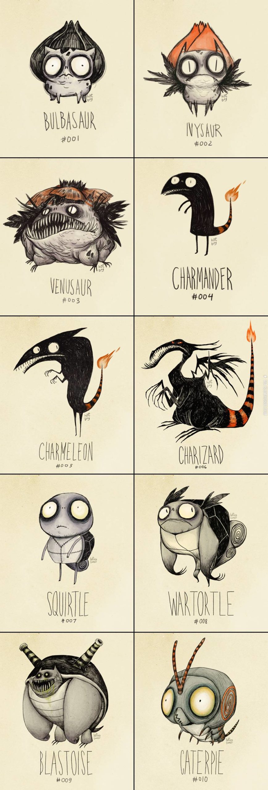 If+Tim+Burton+drew+Pok%C3%A9mon.