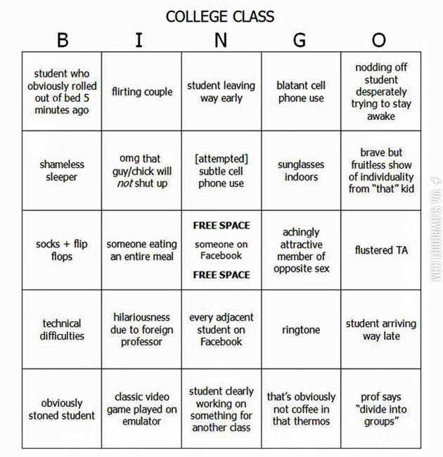 College+class+bingo.