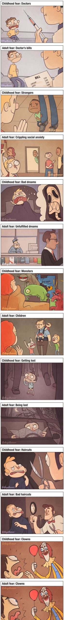 Childhood+fears+vs+Adult+fears