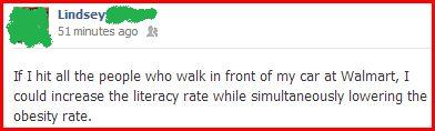Why+I+speed+in+the+Walmart+parking+lot.