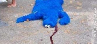 Cookie+Monster+shot+dead.