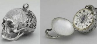 A+skull+pocket+watch+from+1780