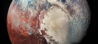 Pluto%2C+in+Colorized+Infrared