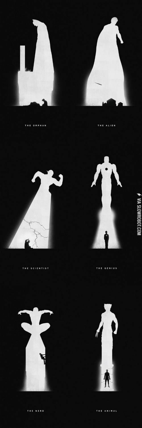 Superheroes%3A+Past+and+Present