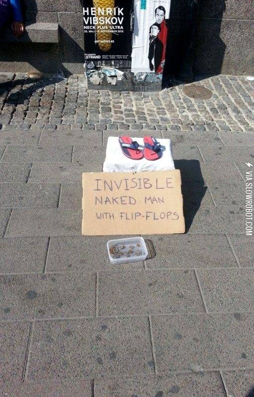 Invisible+naked+man+with+flip+flops