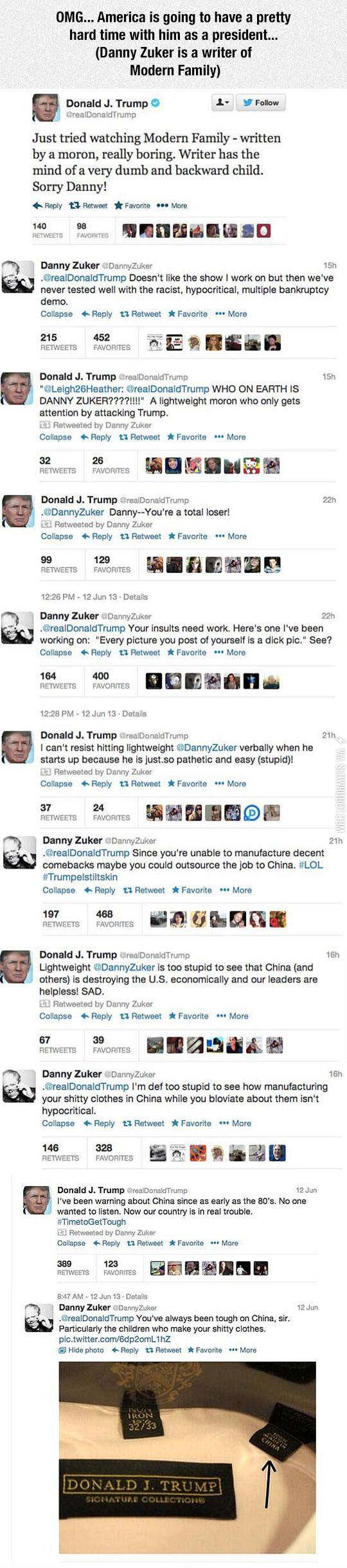 Donald+Trump+Vs.+Modern+Family+Writer