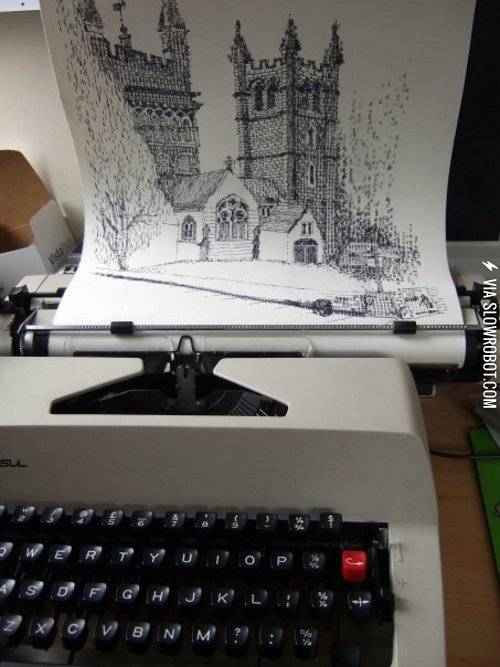 Typewriter+art.