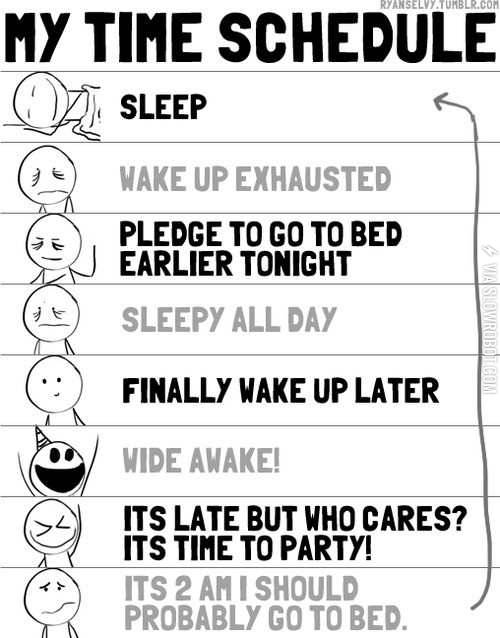 My+time+schedule.
