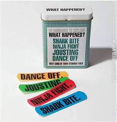 Awesome+bandaids+are+awesome.