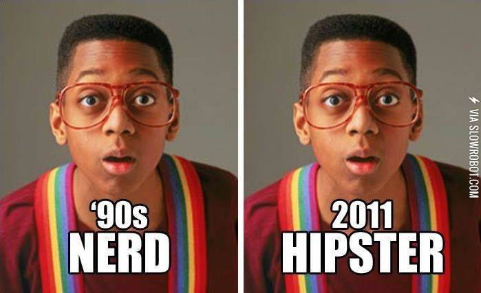 90s+nerd+vs.+2011+hipster.