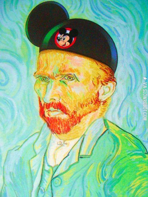 Vincent+Van+Gogh+to+Disneyland.