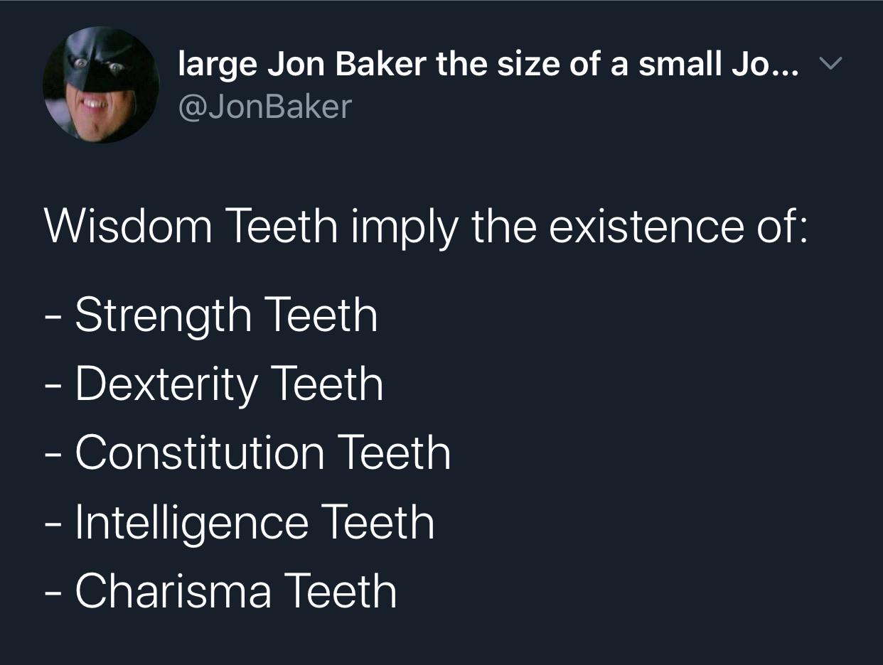 all+the+teeth+categories