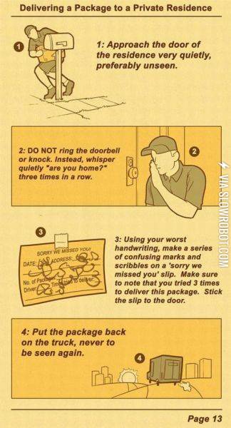 Delivering+a+package.