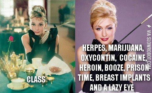 Audrey+Hepburn+vs.+Paris+Hilton.