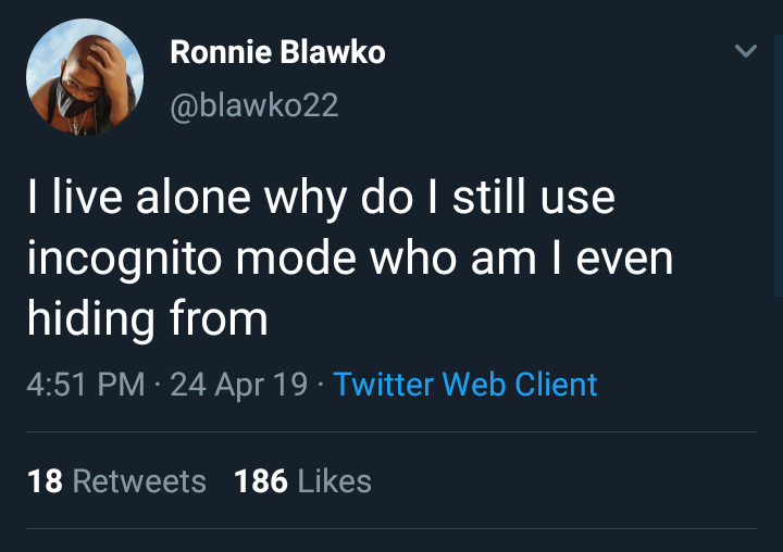 You+are+hiding+from+yourself.