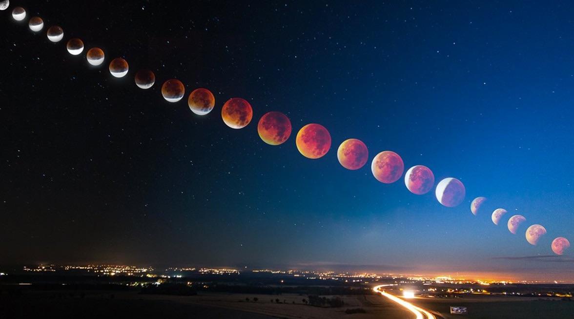 Blood+moon+time-lapse