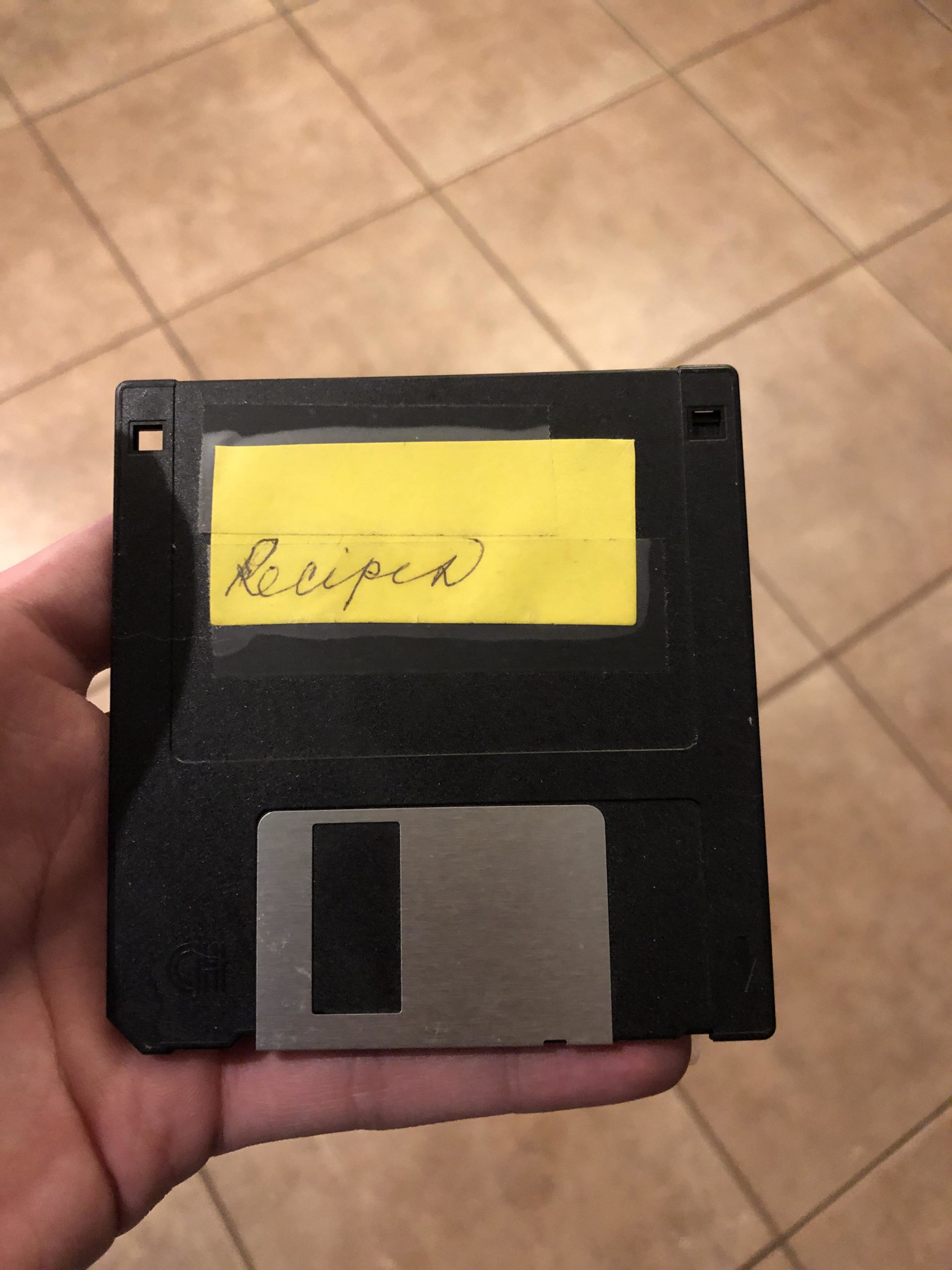 My+Grandmother+passed+down+her+recipes+on+a+floppy+disk