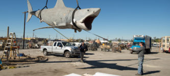 After+spending+more+than+25+years+in+a+junkyard%2C+the+last+remaining+shark+from+%26%238216%3BJaws%26%238217%3B+was+moved+into+a+museum.