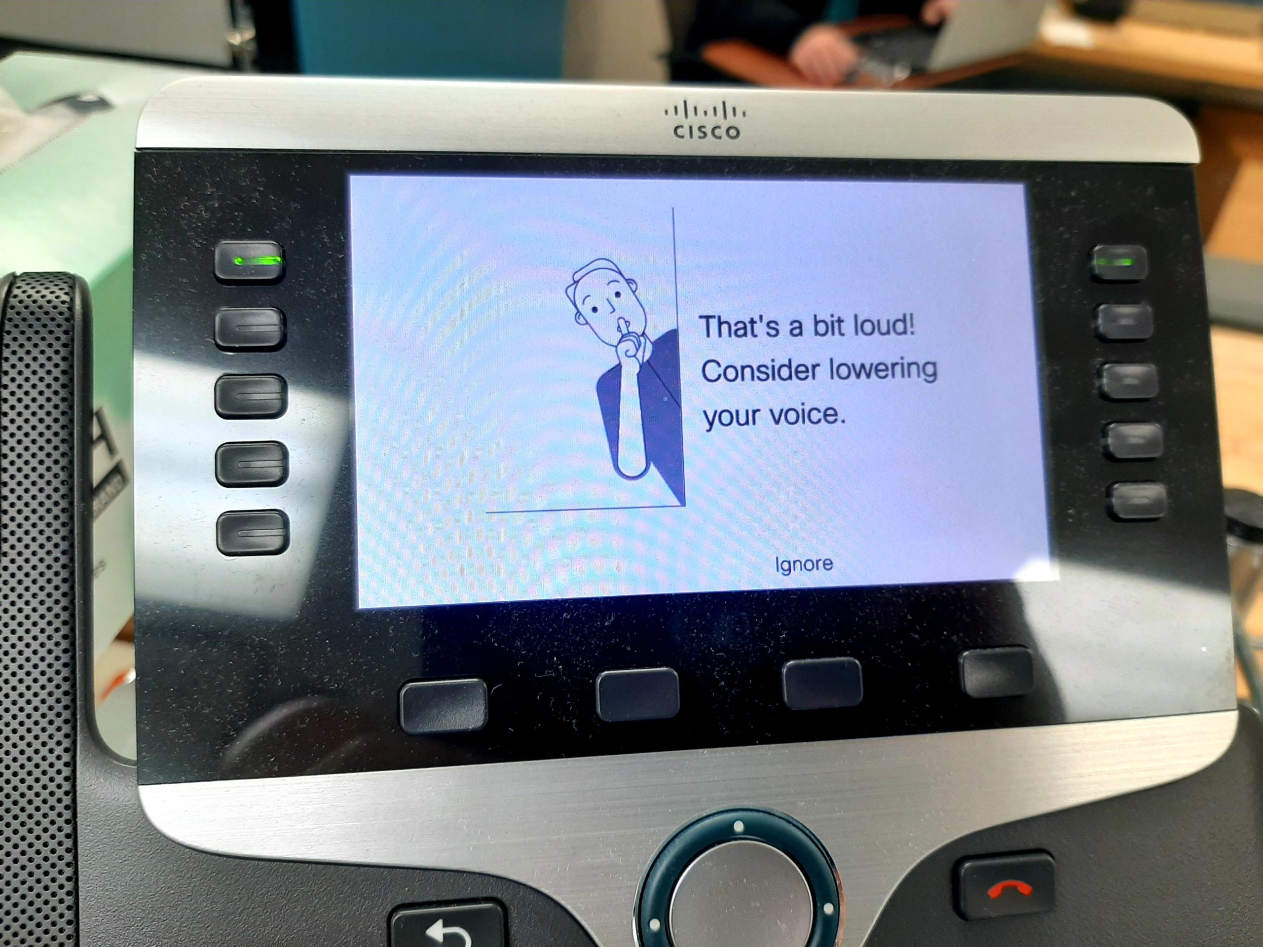 My+work+phone+shushes+me+if+I%26%238217%3Bm+too+loud.++I+should+get+a+new+job%26%238230%3B