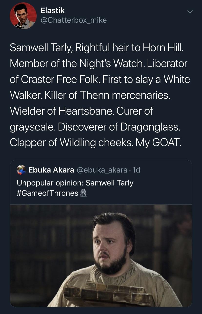 Samwell+has+won+the+game.