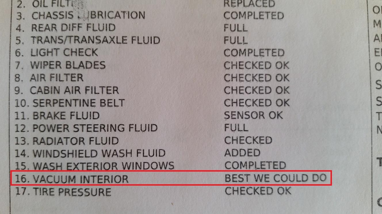 I+think+the+oil+change+place+is+hinting+that+I+should+clean+the+junk+out+of+my+car
