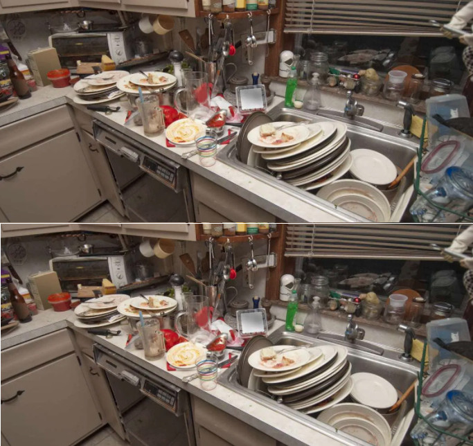 My+quarantine+project%3A+kitchen+before+and+after