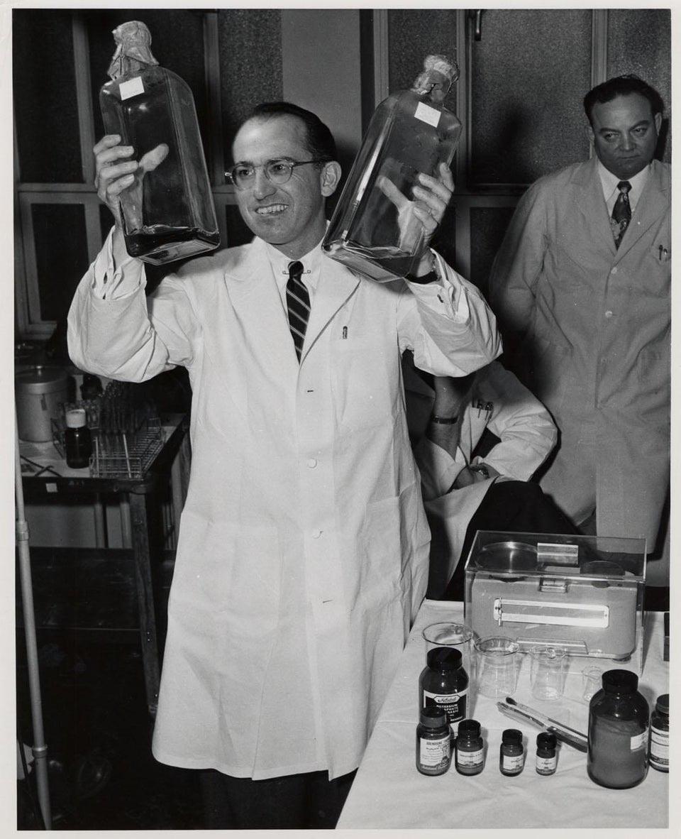 Jonas+Salk+creates+the+first+polio+vaccine.