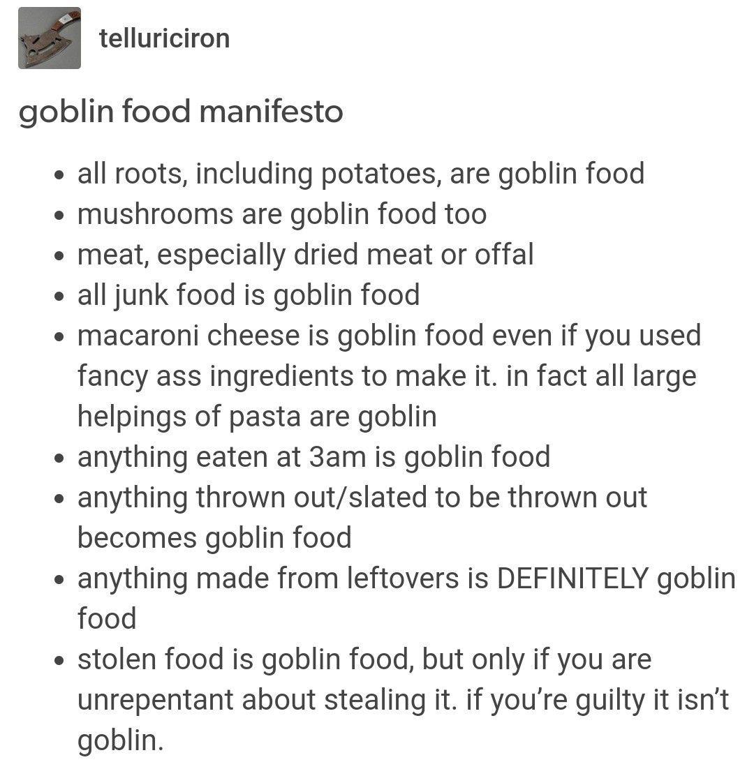 Goblin+foodsies