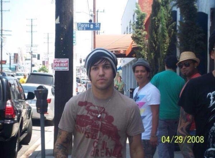 Bruno+Mars+was+surprised+to+see+Pete+Wentz