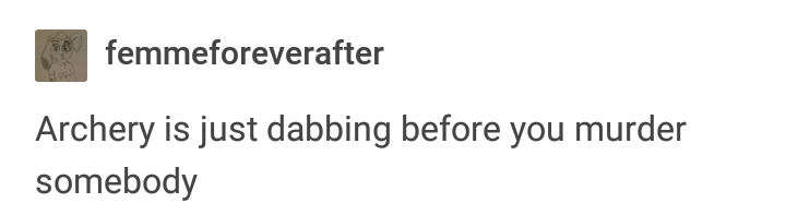 archery