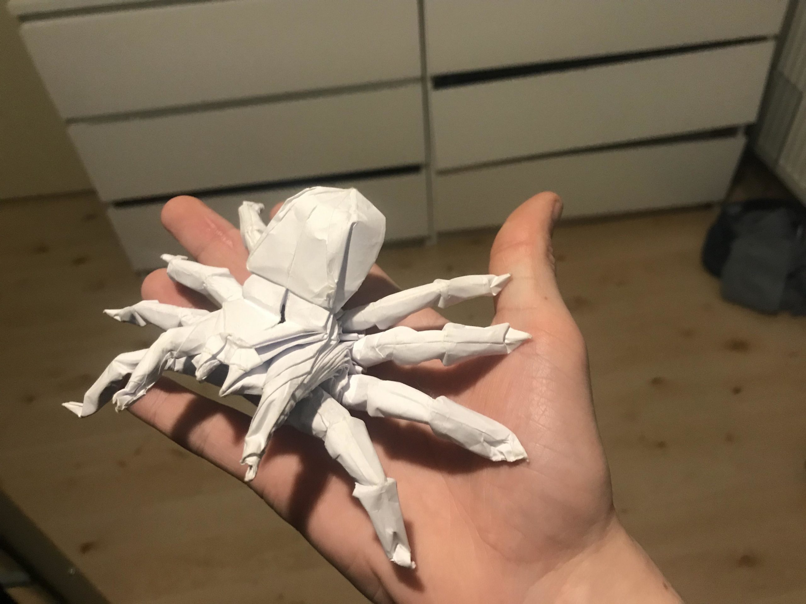Origami+tarantula.