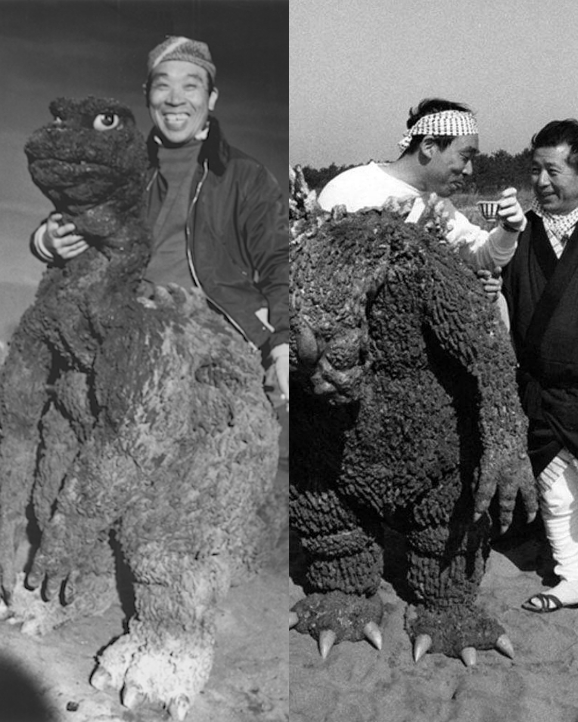 Haruo+Nakajima%2C+who+played+the+original+Godzilla%2C+taking+a+tea+time.
